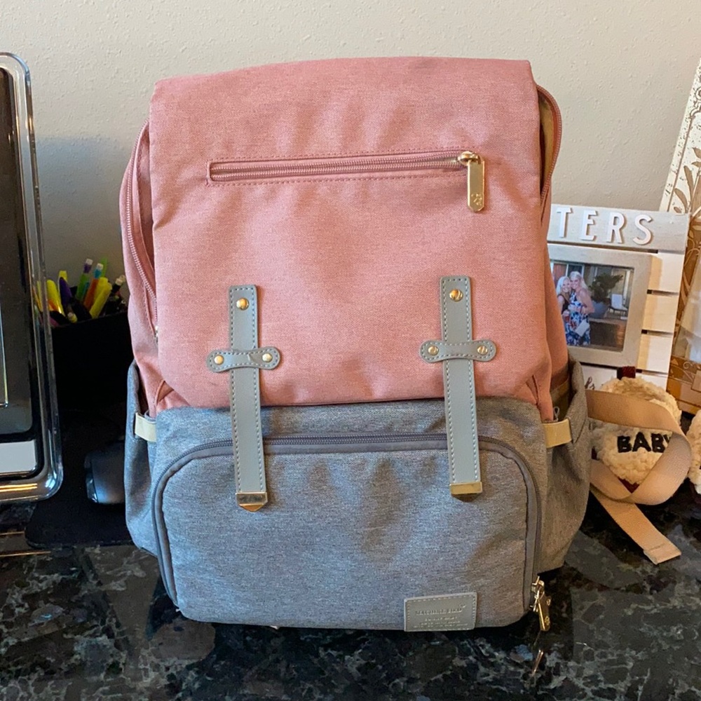 Diaper Bag with bottle heater